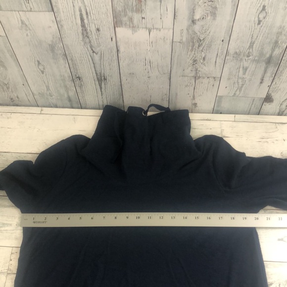 J.Jill Drawstring Cowl Neck High/Low Top Small - Picture 8 of 10